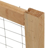 CritterGuard 23.5 in. Cedar Garden Fence (4-Pack)